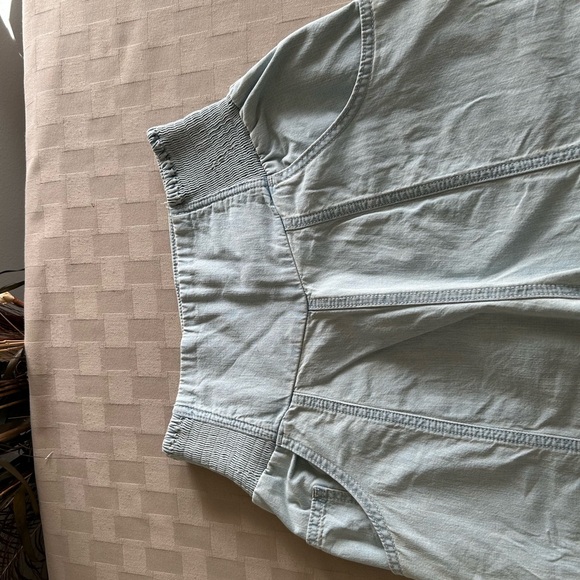 Free People We The Free Lunan Pull On Harem Cotton Pant - Picture 5 of 15